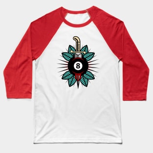 Eightball Tattoo Baseball T-Shirt